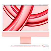 Imac Apple MQRT3LL/A M3 8GB 256GB SSD Tela 24" 4.5K - Rosa