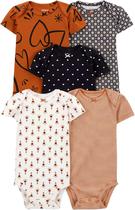 Body Carter's 1Q124810 - Feminino (5 Unidades)