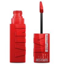 Batom Maybelline Superstay Vinyl Ink Red Hot N25