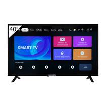 Smart TV LED Magnavox BY Philips 40" (40MEZ443/ M1) 4K / HDMI / USB / Android - Preto