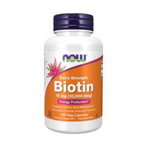 Biotin 10,000MCG Now 120 Capsulas Vegetariana