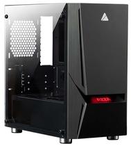 Gabinete Gaming Azza Luminous 110F Lateral de Vidro (Sem Fonte) Preto