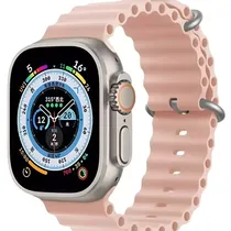 Relogio Smartwatch Microwear HW68 Ultra Mini Pink