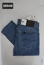 Lee Pantalon Masc Rider Slim (T) 36 Azul