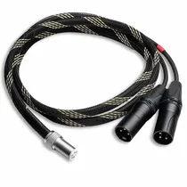 Pro-Ject Ic Connect It Phono DS MXLR/MXLR 1,23M - Cabo de Áudio Phono (Par)