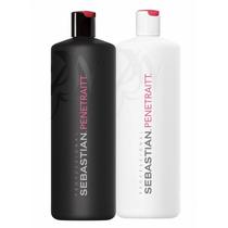 Kit Professional Sebastian Penetraitt - Shampoo 1L + Condicionador 1L