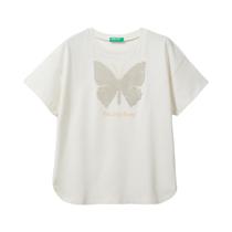 Camiseta Infantil Benetton 3I1XC10IA 0Z3