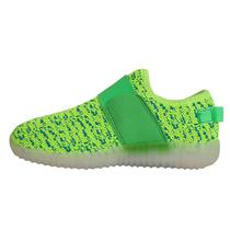 Tenis LED 0165 Verde (N.35)