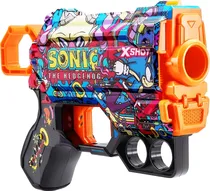 Lançador de Dardos X-Shot Robotnik Sonic The Hedgehog Zuru - 36679