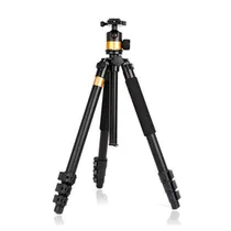 Tripé QZSD Q610 de Alumínio 1,83MT de Altura Suporta Até 15KG.