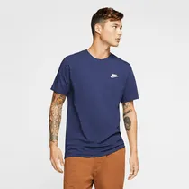 Remera Nike Club Tee Azul
