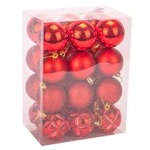 Bolas de Natal Decoracao para Arvore Rojo