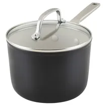 Panela Kitchenaid de Cerâmica com Tampa 31CM Preto