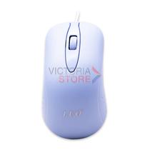 Mouse Bussines Optical Dpi Luo LU-3048 com Fio / 1000DPI / USB-A - Azul Claro