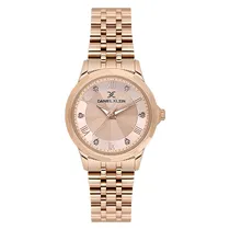 Relogio Analogico Feminino Daniel Klein DK.1.13898-6 Premium Ladies / Pulseira de Aço Inoxidável - Rose Gold