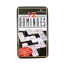 Juego de Mesa Milan Dominó Double 12 Color Dot