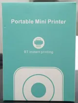 BT Accesorios Mini Impresora Termica D/Etiqueta Carton Verde