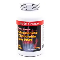 Earth’s Creation Glucosamine Chondroitin Plus MSM 150 Cápsulas