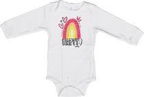 Body Manga Longa Up Baby 44266.101 (Feminino)