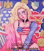 Paleta de Maquiagem Kevin & Coco 102 Cores Fashion Eye Shadow - KC234400
