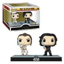 Funko Pop Star Wars *Moments* Rey & Kilo Ren 758