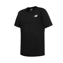 Camiseta New Balance Masculino Heathertech L Preto - MT11070BK