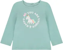 Camiseta Manga Longa para Bebê Orchestra HI02H7-Vec - Feminina