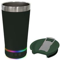 Copo Termico Prosper PC-07 de 473 ML com FM/Speaker/Bluetooth - Verde