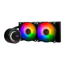 Cooler Cpu Water MSI Mag Coreliquid E240 240 Black 306-7ZW5E17-C24 Liquid, Argb, Preto, 240MM, Intel 115X/1700, AMD AM4/AM5
