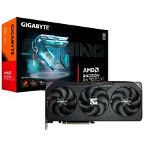 Placa de Vídeo Gigabyte AMD Radeon RX9070 XT Gaming Oc, 16GB 2520MHZ, 256BIT GDDR6, FSR, Ray Tracing, DP, HDMI, GV-R9070XTGAMING OC-16GD