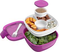 Lancheira Escolar Bentgo All-In-One Salad Container - Bgosal-P Purple