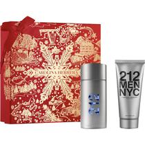 Kit Perfume Masculino Carolina Herrera 212 Men NYC Edt 100 ML+ Locao Pos Barba