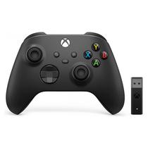 Controle Microsoft Xbox Series + Adaptador Wireless para PC - Preto (Caixa Danificada)