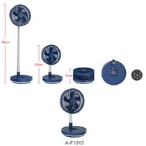 Ventilador Sate USB Bateria Recarregavel A-F1013 Blue