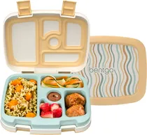 Lancheira Escolar Bentgo Kids Whimsy & Wonder - BGKDPT-Wav Wavy