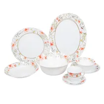 Jogo de Pratos de Porcelana 38Pçs