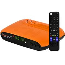 Receptor Fta Azamerica Champions Super GX Full HD Iptv Wifi - Laranja/Preto