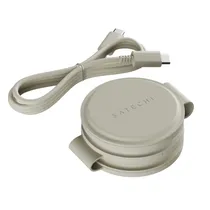 Carregador Wireless Satechi ST-QTG31W Onthego 3-EM-1 - Sand