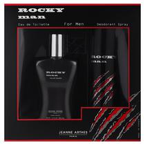 Kit Perfume Masculino Jeanne Arthes Rocky Man For Men Eau de Toilette 100 ML + Desodorante