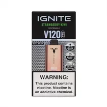Dispositivo Descartavel Ignite V120 Pro 12000 Puffs Rose Gold Strawberry Kiwi