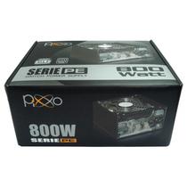 Fonte 800W Pixxo Serie Pe 800W 80PLUS Silver 100V/240V/PE-80