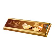 Barra Chocolate Lindt Gold Chocolate Branco com Chips de Chocolate 300G