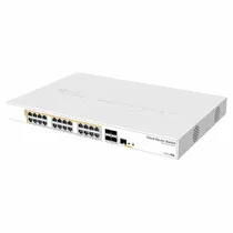 Switch Mikrotik CRS328-24P-4S+RM L5 - Branco