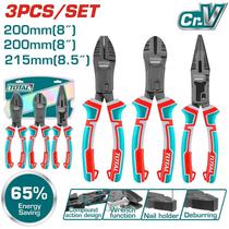 Kit Alicate 3PCS de Accion Compuesta Total THT2CK231S