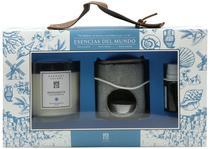 Kit Vela Aromatica Harmony Colors Santorini Grecia