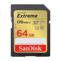 Cartao de Memoria SD Sandisk Extreme U3 V30 64GB