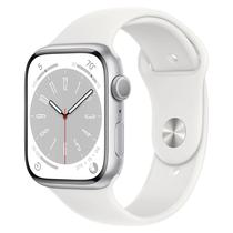 Apple Watch Series 8 MP6P3LL/A Caixa Aluminio 45MM Prata - Esportiva Branco s/M