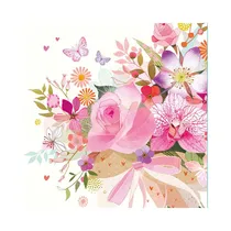 Servilletas de Papel PPD Rose Bouquet 133002602 33 X 33 CM 20 Unidades