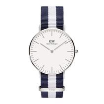 Relogio Analogico Feminino Daniel Wellington Classic Glasgow 0602DW - Prata