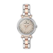 Relogio Analogico Feminino Daniel Klein Premium DK.1.12467-2 - Rosa Ouro e Prata